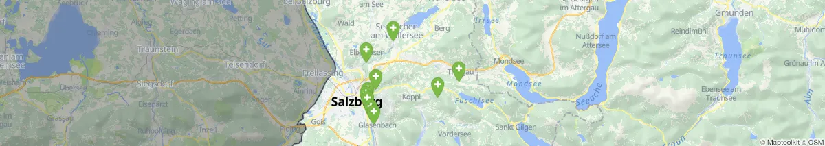 Map view for Pharmacies emergency services nearby Plainfeld (Municipality, Salzburg) (119)